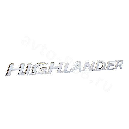 Надпись HIGHLANDER 220*32мм TL-175