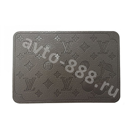Коврик на панель противоскатный LV серый L-8