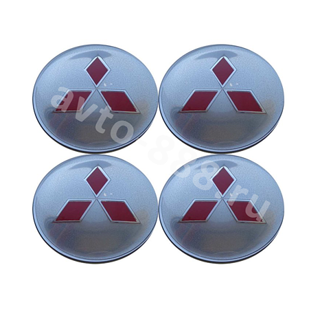 Декоративные наклейки MITSUBISHI 65мм (4шт)