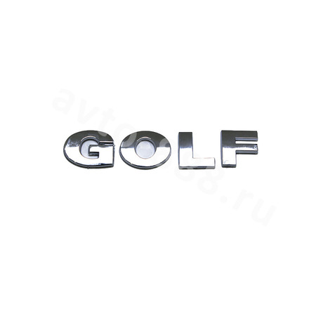 Надпись GOLF  EBL-160