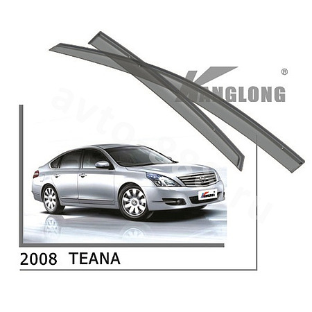 ★ Ветровики оригинальные NISSAN TEANA 03-08 (без хрома)