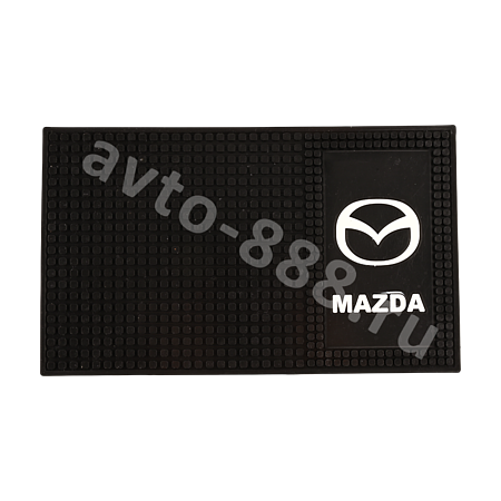 Коврик на панель большой с эмблемой MAZDA. ZXQ-02