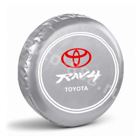 Чехол на запаску RAV-4 серый