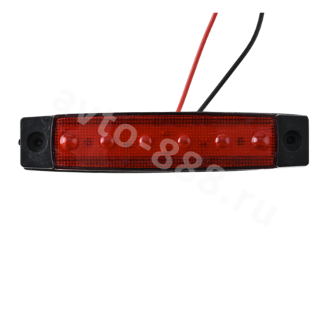 Фонари габаритные BD-0005 12/24V красный (20шт)