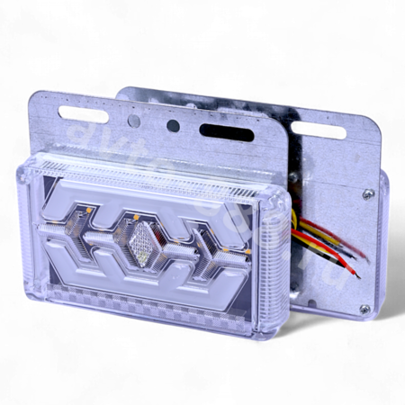 Фонари габаритные BD-4084 24V белый (4шт)