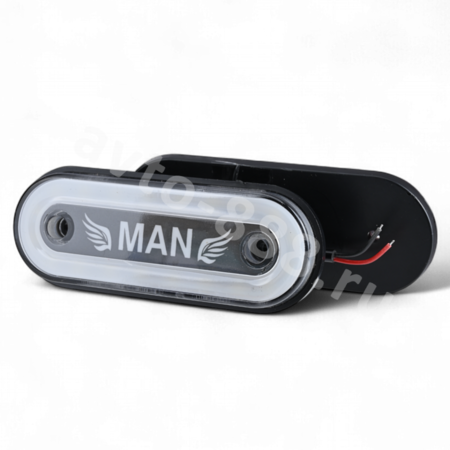 Фонари габаритные BD-0166 MAN 12/24V белый (10шт)