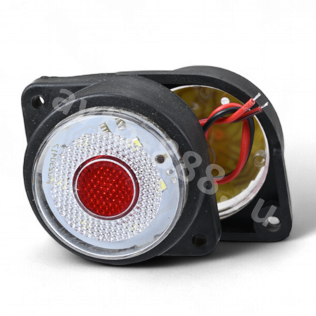 Фонари габаритные BD-2007 12/24V белый (2шт)