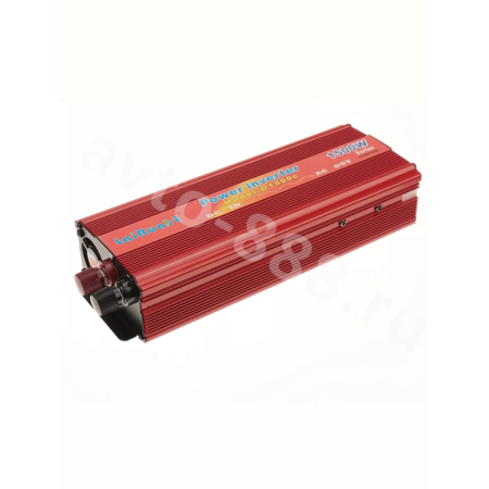 Преобразователи напряжения 12V-220V 1500W LaiRunH (красная)