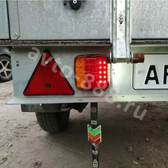 EJC-2143 Задние фонари на прицеп съемный (безпроводной) 10.5*10см фото 6