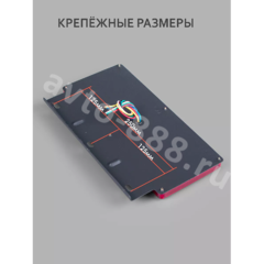Задние габаритные огни для грузовиков 24V 33*20см (2шт) STP-06 фото 6