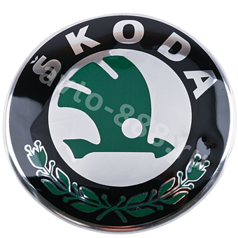 Эмблема SKODA 87*87 SKE-002 фото 1