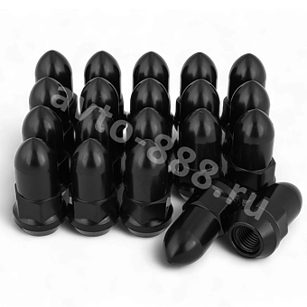 Гайка на колесо ПИКА HEX19,L46,5,14×1.5 (5шт) чёрный 13835 фото 1