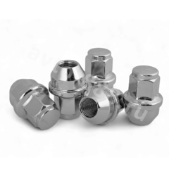 Гайка на колесо длинная HEX21,L45,14×1.5 (5шт) чёрный 13830 фото 3