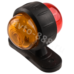 Фонари габаритные BD-0133 12/24V жёлтый+красный (2шт) фото 3
