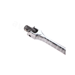 Вороток шарнирный с прорезиненной ручкой 1/2 450mm фото 5