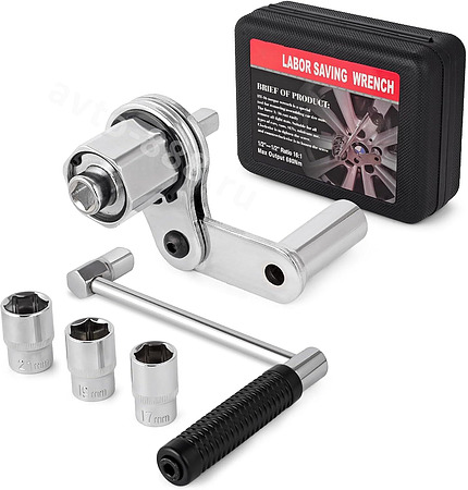 Гайковерт ручной ключ балонный для авто, 1/2 дюйма