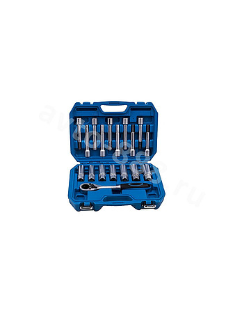 Набор для разбора стоек амортизаторов с проходной трещеткой, 18 предметов