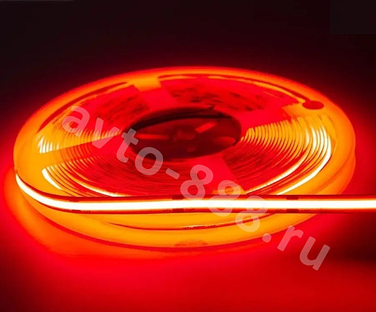 Светодиодная лента 5м COB-5R (5шт по 1м) 12V красный