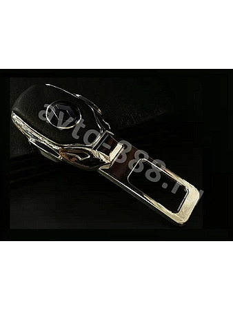 Заглушка в ремень Renault. Цвет чёрный (1шт)