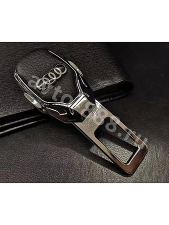 Заглушка в ремень AUDI. Цвет чёрный (1шт)