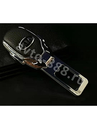 Заглушка в ремень KIA. Цвет чёрный (1шт)