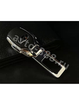 Заглушка в ремень HYUNDAI. Цвет чёрный (1шт)