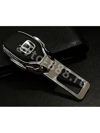 Заглушка в ремень HONDA. Цвет чёрный (1шт)