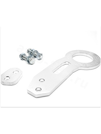 Буксировочный трос (петля, фаркоп), серый FL-002