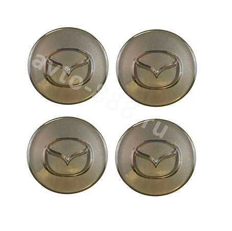 Декоративные наклейки MAZDA 65мм (4шт)