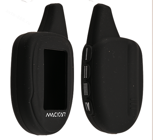 Чехол на пульт сигнализации силиконовый MaJiCar 7 черный
