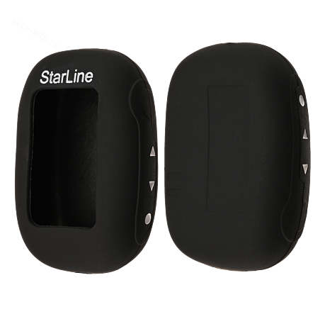 Чехол на пульт сигнализации силиконовый B92 черный