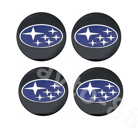 Декоративные наклейки SUBARU 56мм (4шт)