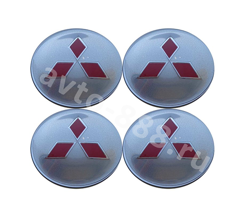 Декоративные наклейки MITSUBISHI 65мм (4шт)
