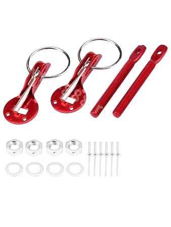 Замок на капот универсальный СPARGO красный