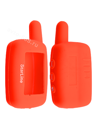 Чехол на пульт сигнализации силиконовый A9 красный