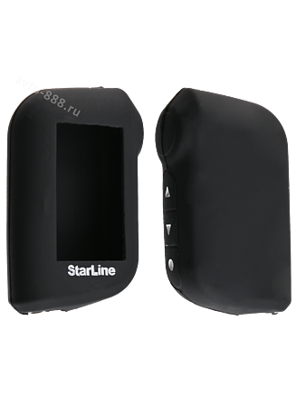 Чехол на пульт сигнализации силиконовый A93 черный