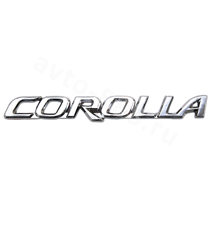 Надпись COROLLA TL-024