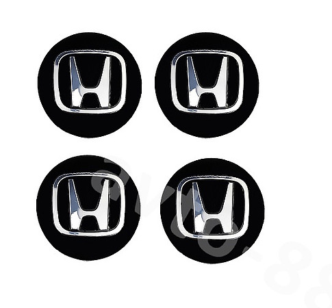 Декоративные наклейки HONDA 56мм (4шт)