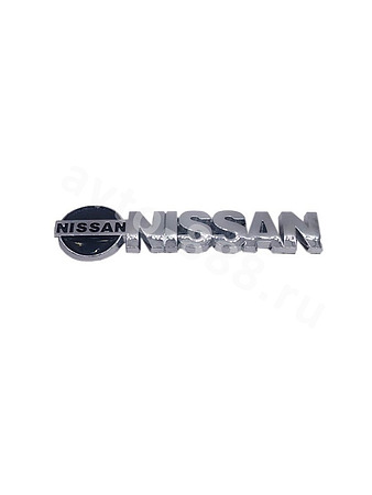 Надпись NISSAN 80*20mm LET-NI