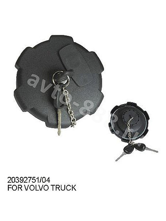 Крышка бензобака с ключом VOLVO YG-051 78 мм