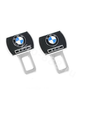 Заглушка в ремень BMW. Цвет чёрный (пара)