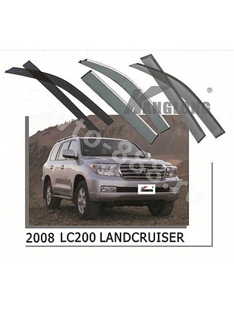 Ветровики оригинальные TOYOTA LAND CRUISER FJ200 08-- LEXUS LX570 08-- (без хрома)