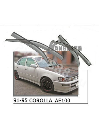 ★ Ветровики оригинальные TOYOTA COROLLA 100 91--95 (седан) (без хрома)
