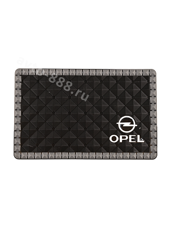 Коврик на панель маленький с эмблемой OPEL. ZXQ-01