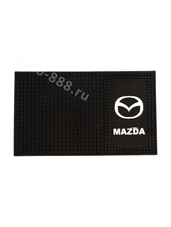 Коврик на панель большой с эмблемой MAZDA. ZXQ-02