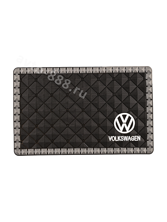 Коврик на панель маленький с эмблемой VOLKSWGEN. ZXQ-01