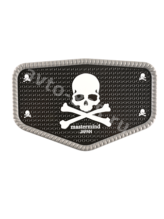 Коврик универсальный на панель "Череп"