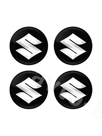 Декоративные наклейки SUZUKI 56мм (4шт)