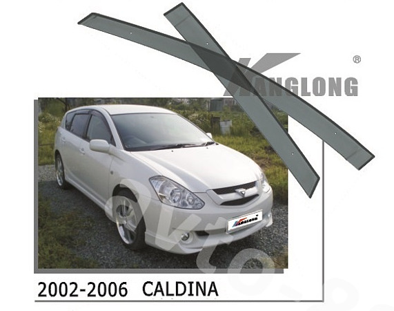 Ветровики оригинальные TOYOTA CALDINA 240 01--05 (без хрома)