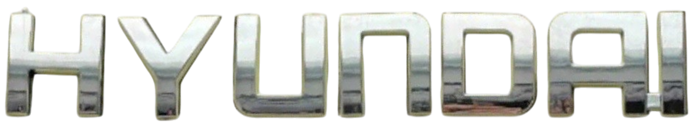 Надпись HYUNDAI 160*26mm HYL-002